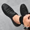 imageLazzy Mens Casual Loafers Slip on Shoes Breathable Leather Oxford Comfortable Driving Walking Shoes for Men Black Size 115