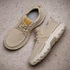 imageLazzy Mens Casual Shoes SlipOn Loafers Lace Up Oxfords Lightweight Boat Shoes Comfortable Walking Driving Shoes for Men Khaki Size 12