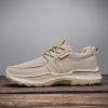 imageLazzy Mens Casual Shoes SlipOn Loafers Lace Up Oxfords Lightweight Boat Shoes Comfortable Walking Driving Shoes for Men Khaki Size 12