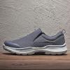 imageLazzy Mens Casual SlipOn Loafers Breathable Boat Shoes Canvas Oxfords Non Slip Walking Shoes for Men Blue Size 10