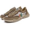 imageLazzy Mens Fashion Sneakers Casual Slip On Loafers Walking Shoes LaceUp Sport Running Hiking Shoes for Men Khaki Size 11