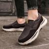 imageLazzy Mens Shoes Casual Slip On Shoes Comfortable Loafers Leather Boat Shoes Fashion Dress Oxfords Brown Size 12