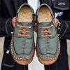 imageLazzy Mens Shoes Slip On Loafers Casual Sneakers Leather Dress Oxfords Comfortable Driving Shoes for Men Green Size 11