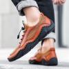 imageLazzy Mens Slip On Sneakers Casual Walking Shoes Breathable Loafers Mesh Lightweight Summer Shoes for Men Brown Size 12