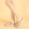 imageLazzy Women Wedge Sandals Summer Casual Clip Toe Strap Sandals Platform Flip Flops Slip On Slides Beach Outdoor Walking Sandals for Holiday Daily Wear Size 511 US