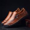 imageDacomfy Mens Shoes Work Shoes for Men Leather Casual Slipon Loafers Shoes Comfortable Oxfords Loafers Shoes Business Dress Driving Shoes Walking for Men