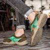 imageLazzy Mens Fashion Sneakers Casual Slip On Loafers Walking Shoes LaceUp Sport Running Hiking Shoes for Men Green Size 11