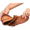imageLazzy Mens Slip On Shoes Casual Loafers Lace Up Leather Driving Shoes for Men Brown Size 11