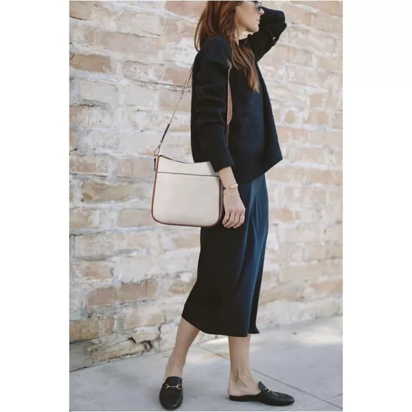 BOSTANTEN Crossbody Bags for Women Trendy Vegan Leather Hobo Purses Shoulder Handbags Wallet Set With Wide Shoulder Strap