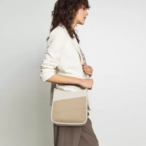 BOSTANTEN Crossbody Bags for Women Trendy Vegan Leather Hobo Purses Shoulder Handbags Wallet Set With Wide Shoulder Strap