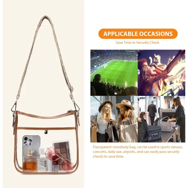 BOSTANTEN Crossbody Bags for Women Trendy Vegan Leather Hobo Purses Shoulder Handbags Wallet Set With Wide Shoulder Strap