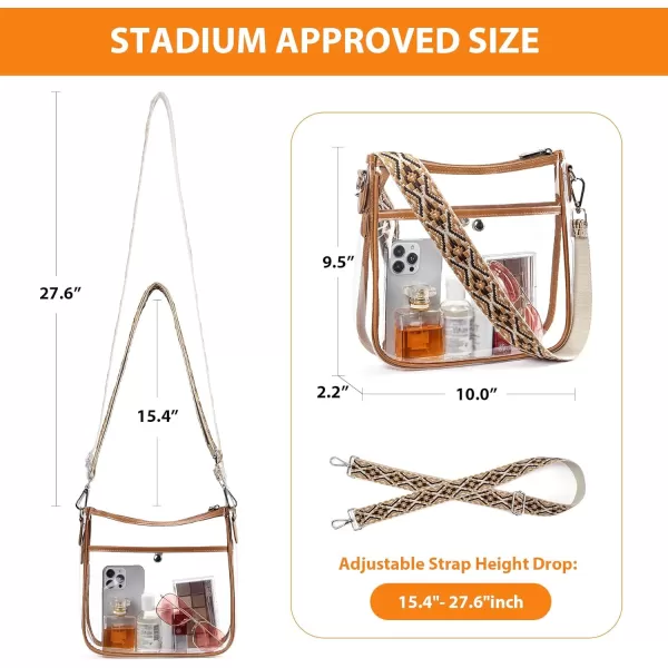 BOSTANTEN Crossbody Bags for Women Trendy Vegan Leather Hobo Purses Shoulder Handbags Wallet Set With Wide Shoulder Strap