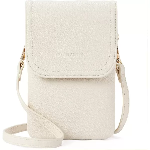 BOSTANTEN Leather Small Crossbody Bags for Women Designer Cell Phone Bag Wallet Purses Adjustable Strap