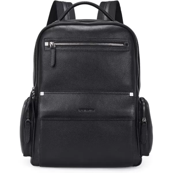 BOSTANTEN Men Leather Backpack 15.6” Laptop Backpack Travel Business Office Bag Large Capacity College