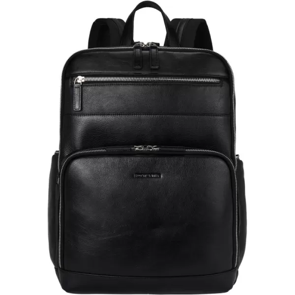 BOSTANTEN Men Leather Backpack 15.6” Laptop Backpack Travel Business Office Bag Large Capacity College