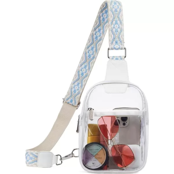 BOSTANTEN Sling Bag for Women Crossbody Purse Crossbody Bag Leather Chest Bag with Adjustable Guitar Strap for Travel