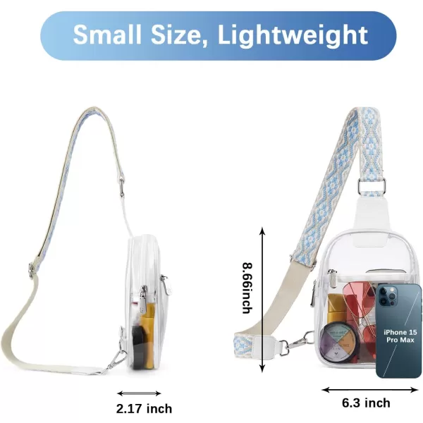 BOSTANTEN Sling Bag for Women Crossbody Purse Crossbody Bag Leather Chest Bag with Adjustable Guitar Strap for Travel