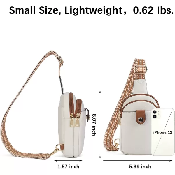 BOSTANTEN Small Sling Bag Crossbody Bags for Women Trendy Crossbody Purse Leather Chest Bag