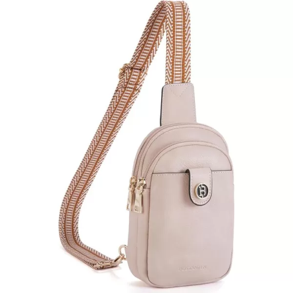 BOSTANTEN Small Sling Bag Crossbody Bags for Women Trendy Crossbody Purse Leather Chest Bag