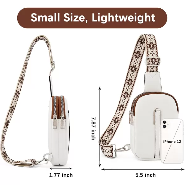 BOSTANTEN Small Sling Bag Crossbody Bags for Women Trendy Crossbody Purse Leather Chest Bag
