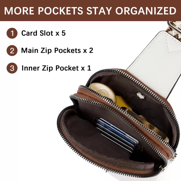 BOSTANTEN Small Sling Bag Crossbody Bags for Women Trendy Crossbody Purse Leather Chest Bag