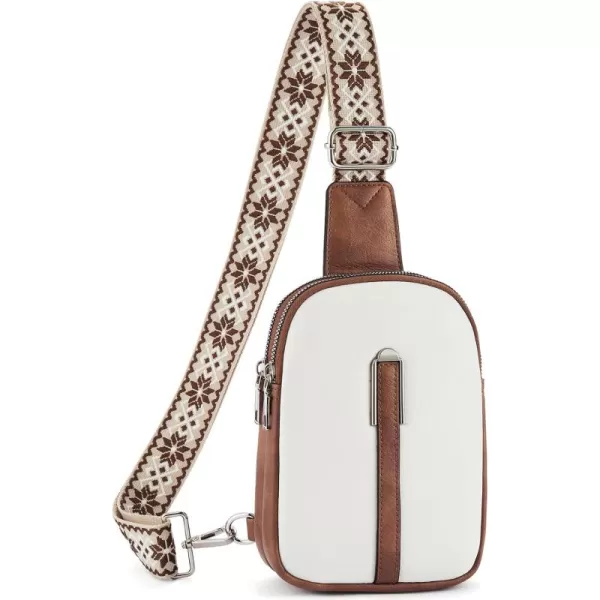 BOSTANTEN Small Sling Bag Crossbody Bags for Women Trendy Crossbody Purse Leather Chest Bag