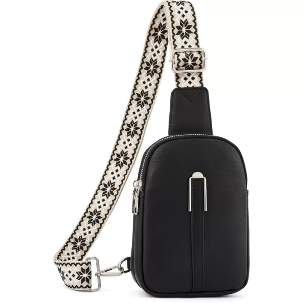 BOSTANTEN Small Sling Bag Crossbody Bags for Women Trendy Crossbody Purse Leather Chest Bag