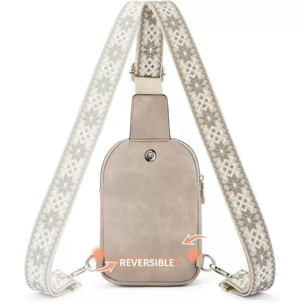BOSTANTEN Small Sling Bag Crossbody Bags for Women Trendy Crossbody Purse Leather Chest Bag