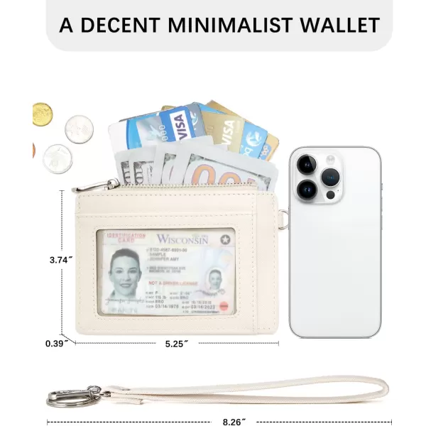 BOSTANTEN Small Wallet For Women RFID Leather Credit Card Holder Slim Wristlet Keychain Wallet With Zipper Pocket