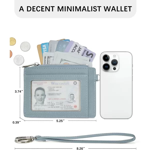 BOSTANTEN Small Wallet For Women RFID Leather Credit Card Holder Slim Wristlet Keychain Wallet With Zipper Pocket