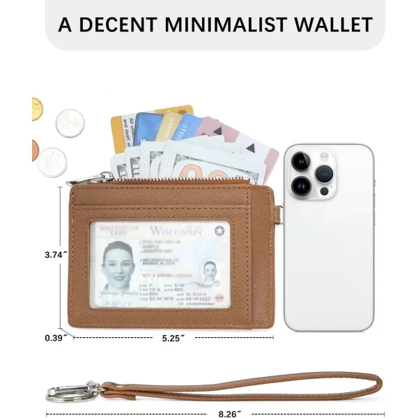 BOSTANTEN Small Wallet For Women RFID Leather Credit Card Holder Slim Wristlet Keychain Wallet With Zipper Pocket