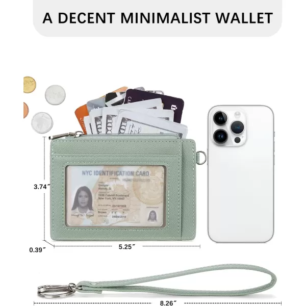 BOSTANTEN Small Wallet For Women RFID Leather Credit Card Holder Slim Wristlet Keychain Wallet With Zipper Pocket