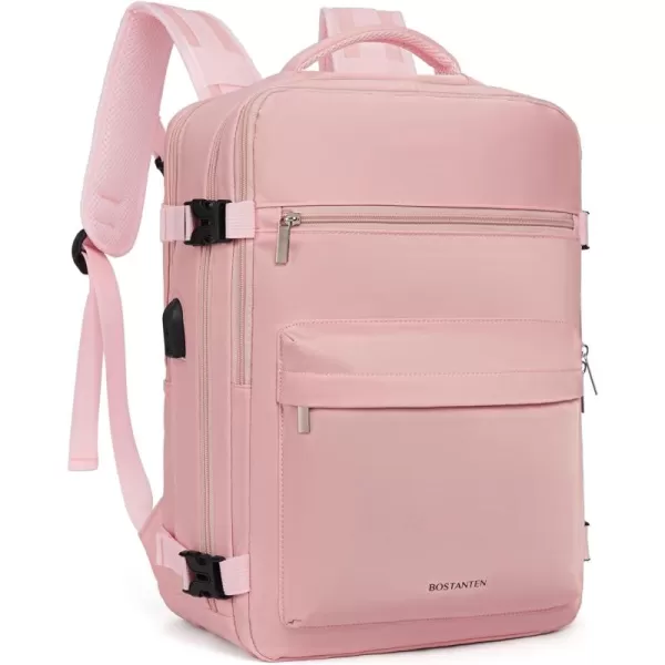 BOSTANTEN Travel Backpack for Women- Flight Approved Carry On Backpack, 15.6" Laptop Backpack Large Lightweight Weekender Bag