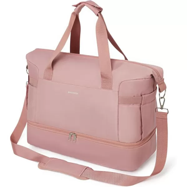 BOSTANTEN Weekender Bags for Women Travel Under Seat Carry On Bag Duffle Bag with Shoe Compartment Overnight Hospital Bags