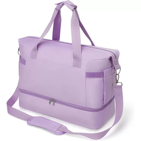 BOSTANTEN Weekender Bags for Women Travel Under Seat Carry On Bag Duffle Bag with Shoe Compartment Overnight Hospital Bags