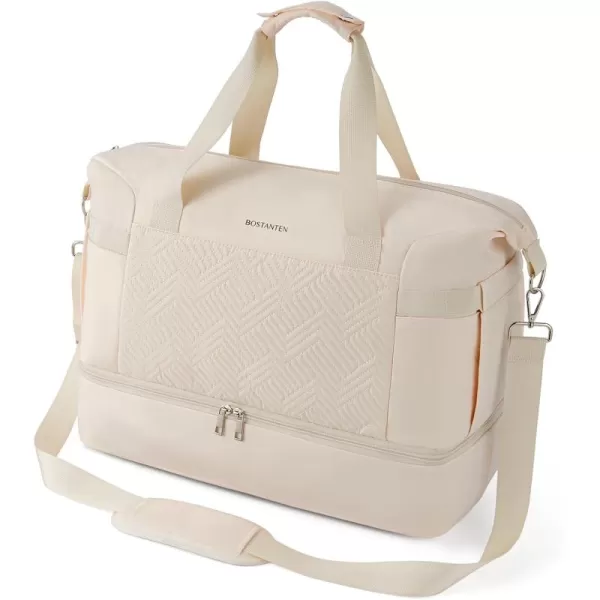 BOSTANTEN Weekender Bags for Women Travel Under Seat Carry On Bag Duffle Bag with Shoe Compartment Overnight Hospital Bags