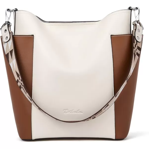 Beige With Brown