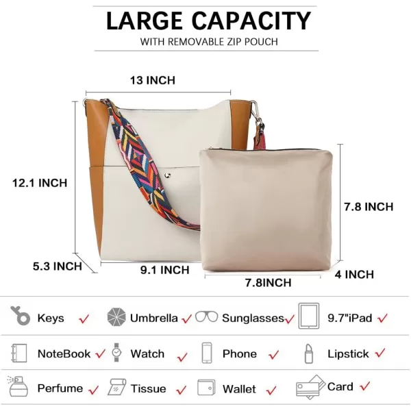 BOSTANTEN Women's Leather Designer Handbags Tote Purses Shoulder Bucket Bags