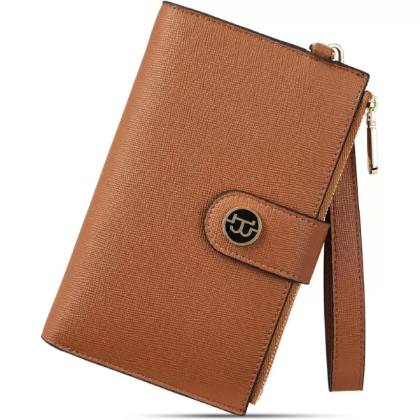 BOSTANTEN Womens Wallet Genuine Leather Large Capacity Wristlet Clutch Purse Credit Card Holder with RFID Blocking