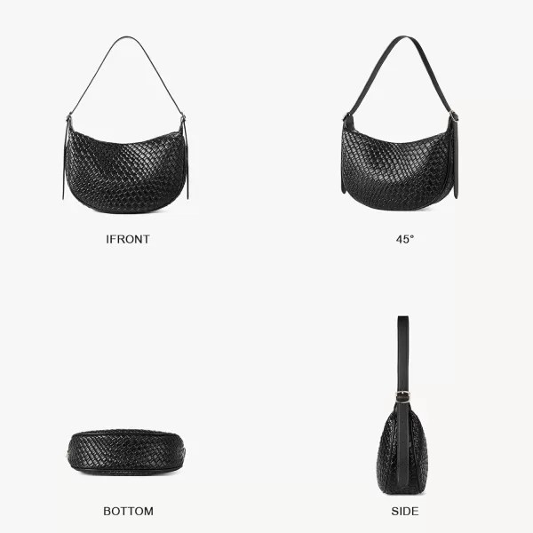 BOSTANTEN Purses for Women Crossbody Bags Crescent Shoulder Bag Hobo Handbag with Adjustable Strap