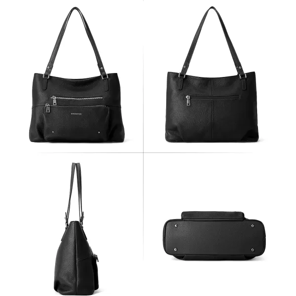 BOSTANTEN Women Handbag Leather Shoulder Bags Soft Designer Top Handle Purse