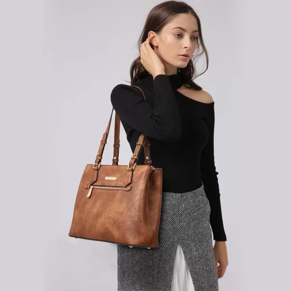 BOSTANTEN Women Handbag Leather Shoulder Bags Soft Designer Top Handle Purse