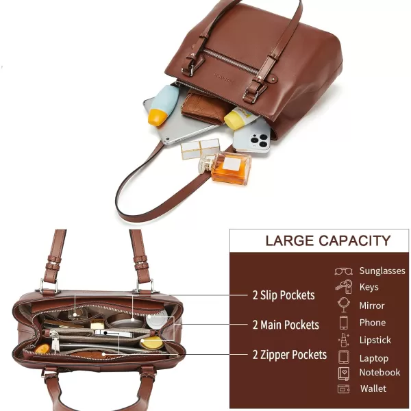 BOSTANTEN Women Handbag Leather Shoulder Bags Soft Designer Top Handle Purse