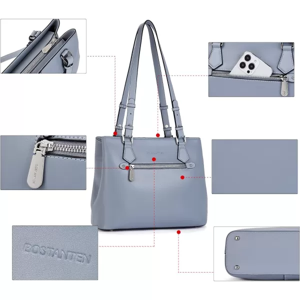 BOSTANTEN Women Handbag Leather Shoulder Bags Soft Designer Top Handle Purse