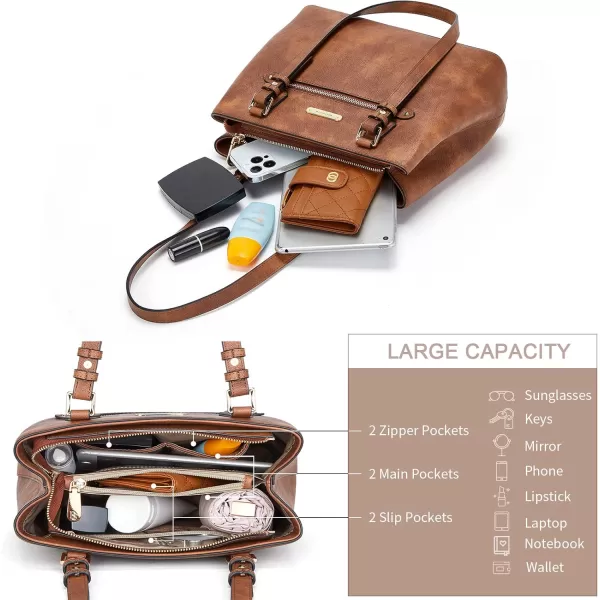 BOSTANTEN Women Handbag Leather Shoulder Bags Soft Designer Top Handle Purse