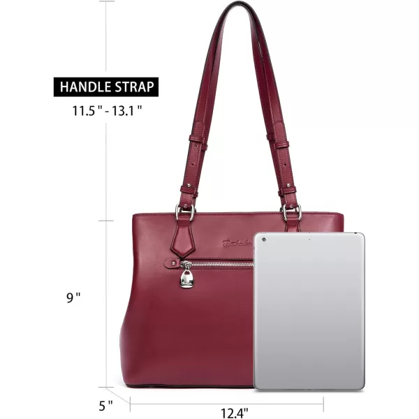 BOSTANTEN Women Handbag Leather Shoulder Bags Soft Designer Top Handle Purse