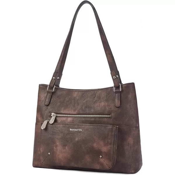 BOSTANTEN Women Handbag Leather Shoulder Bags Soft Designer Top Handle Purse