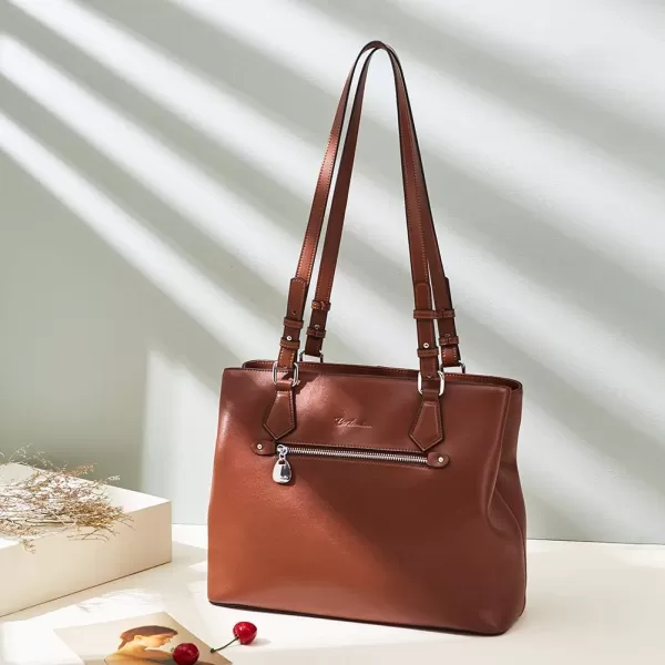 BOSTANTEN Women Handbag Leather Shoulder Bags Soft Designer Top Handle Purse
