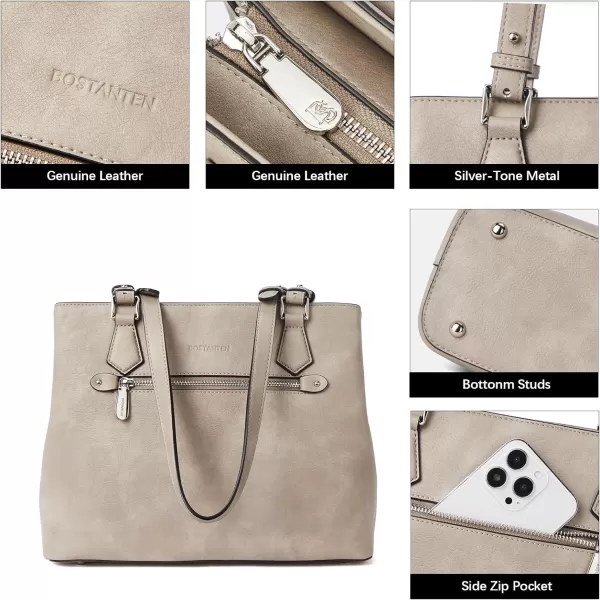 BOSTANTEN Women Handbag Leather Shoulder Bags Soft Designer Top Handle Purse