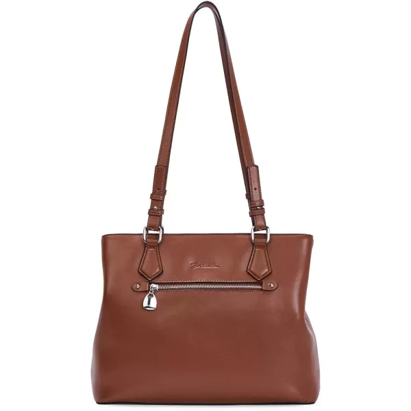 BOSTANTEN Women Handbag Leather Shoulder Bags Soft Designer Top Handle Purse